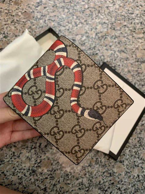 fake gucci belt snake|gucci kingsnake print wallet.